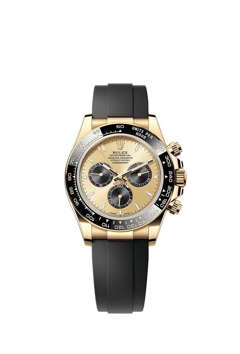 Rolex Cosmograph Daytona watch 18 kt yellow gold m126518ln 0012