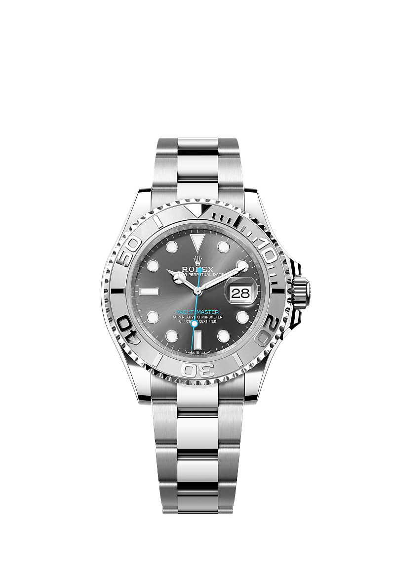 Rolex Yacht-Master 40腕錶：鉑金及蠔式鋼- m126622-0001