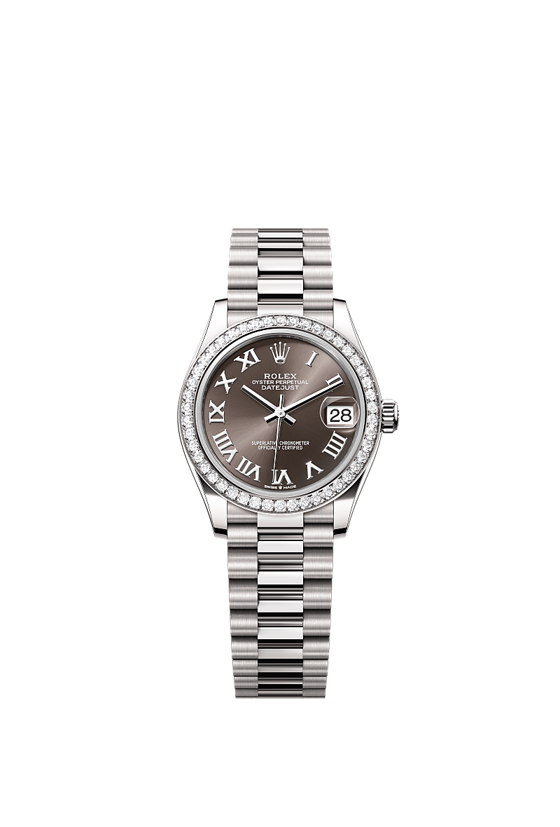 Jam tangan Rolex Datejust 31 : emas putih 18 karat m278289rbr 0017