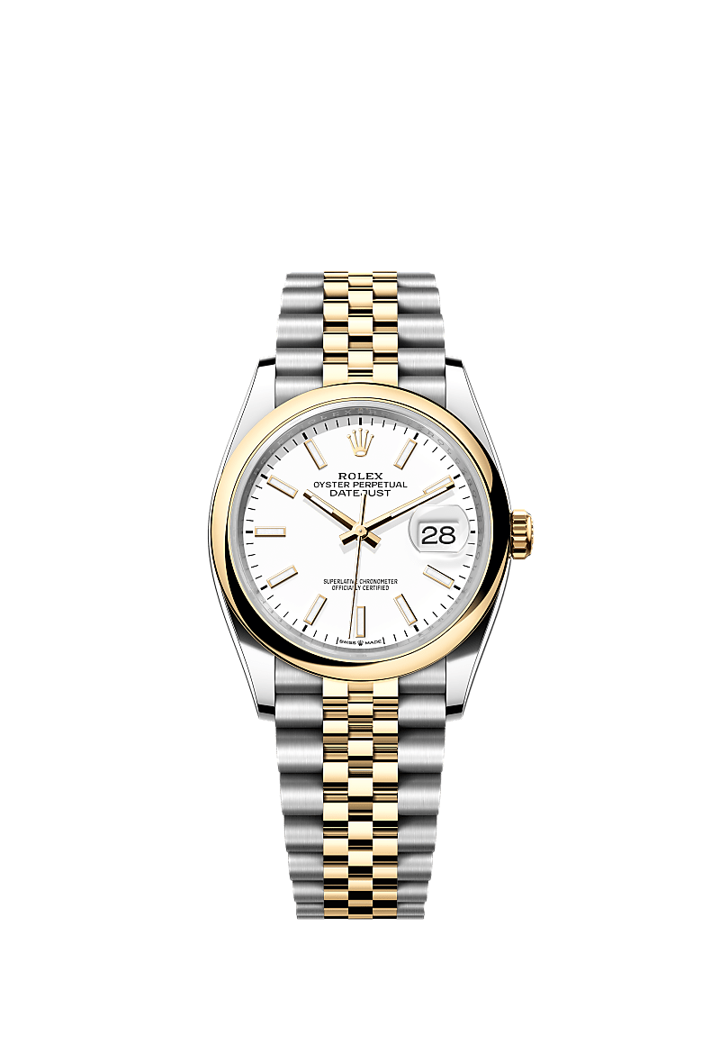 Rolex Datejust 36 watch: Oystersteel and yellow gold - m126203-0019