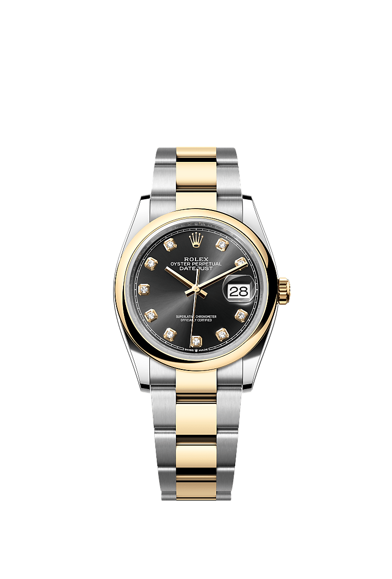 Rolex Datejust 36 watch: Oystersteel and yellow gold - m126203-0022