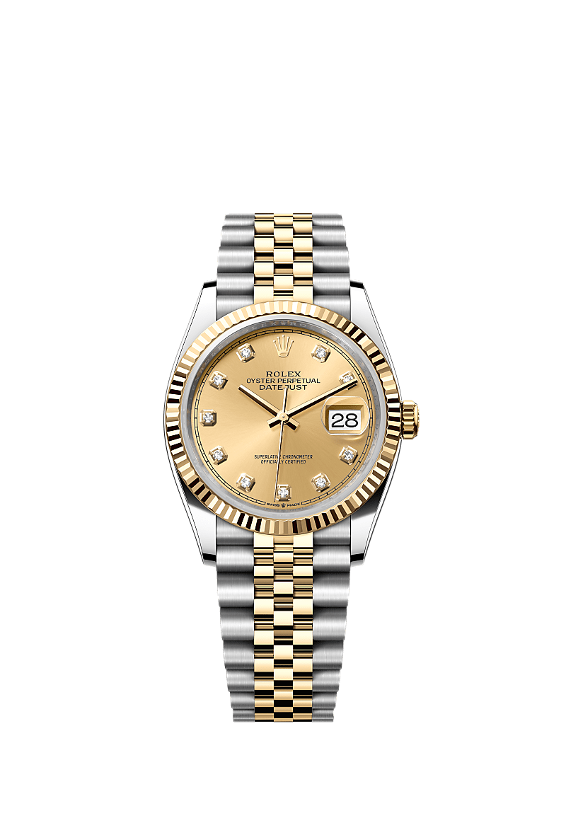 Rolex Datejust 36 watch Oystersteel and yellow gold m126233 0017