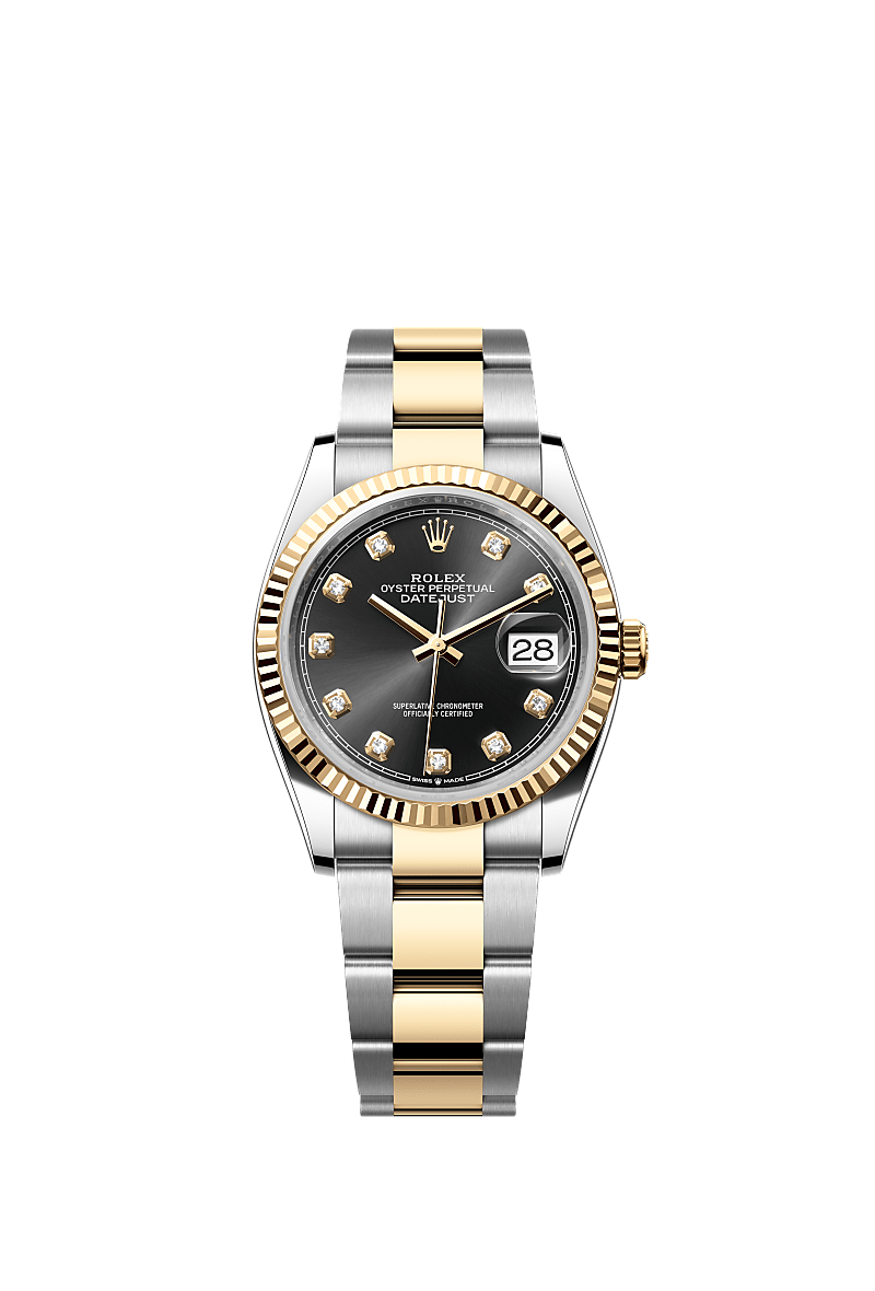 Rolex Datejust 36 watch: Oystersteel and yellow gold - m126233-0022