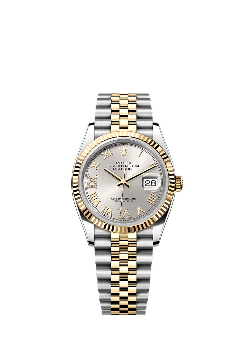 Rolex Datejust 36 watch: Oystersteel and yellow gold - m126233-0031