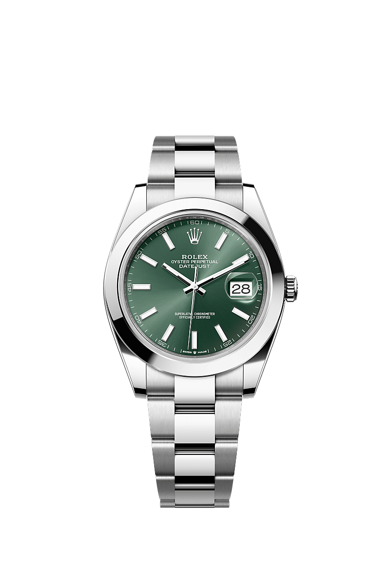 ROLEX オマージュ デイデイト デイトジャスト オマージュ R⑥金/緑 - 時計