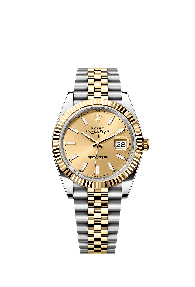 Rolex Datejust 41 watch: Oystersteel and yellow gold - m126333-0010