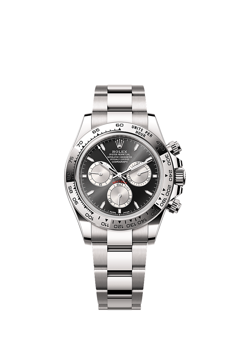 Rolex Cosmograph Daytona watch: 18 kt white gold - m126509-0001