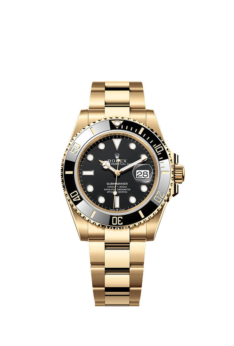 Solid gold submariner cheap