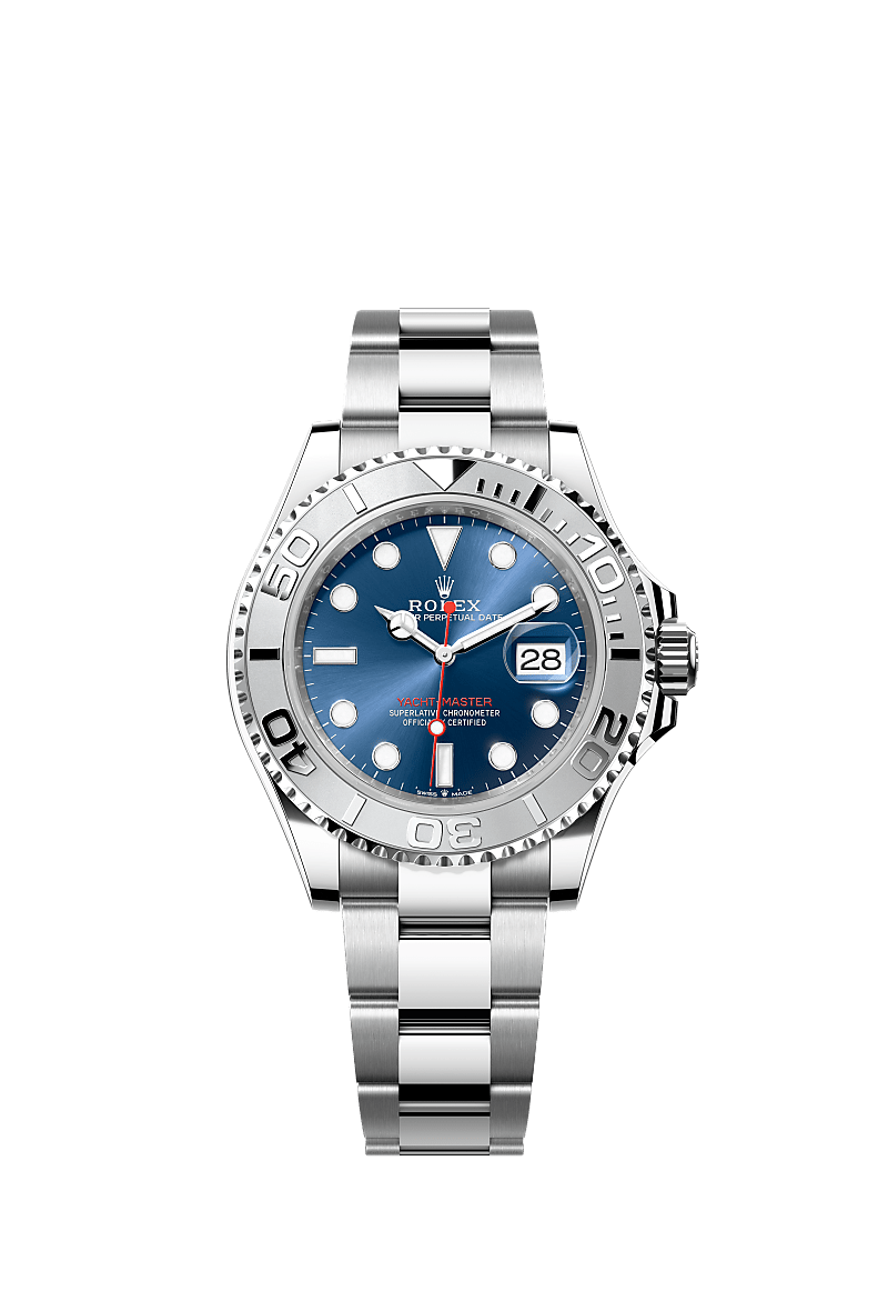 Rolex Yacht-Master 40腕錶：鉑金及蠔式鋼- m126622-0002