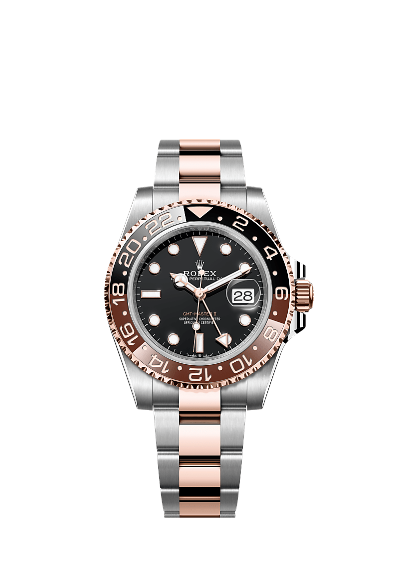 Rolex GMT-Master II watch: Oystersteel and Everose gold 