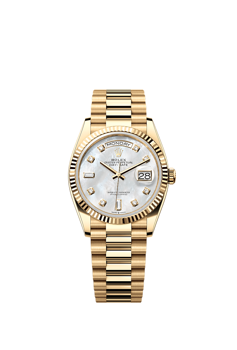 Rolex Day-Date 36 watch: 18 kt yellow gold - m128238-0011