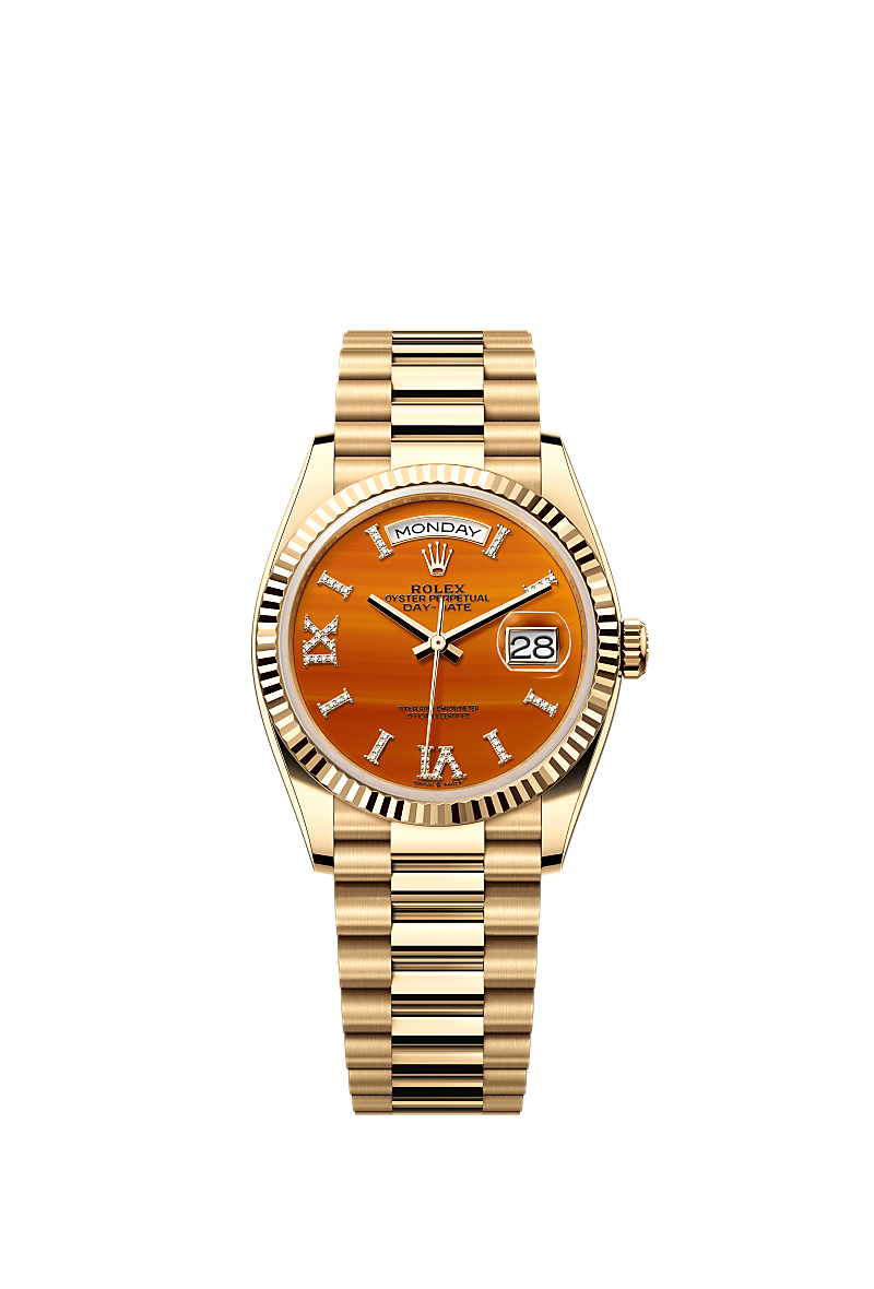 Rolex Day Date 36 watch 18 kt yellow gold m128238 0088