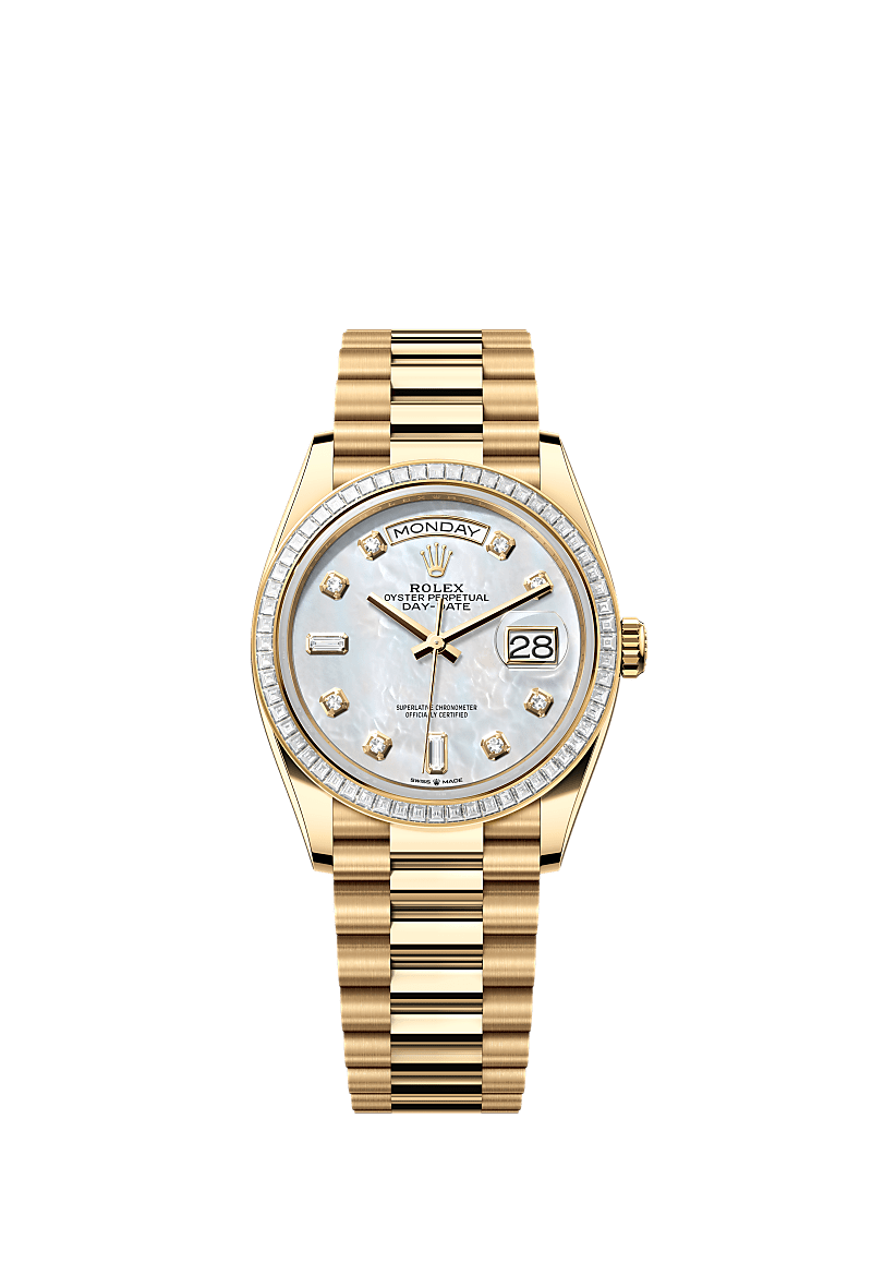 Rolex Day-Date 36 watch: 18 ct yellow gold - m128398tbr-0004