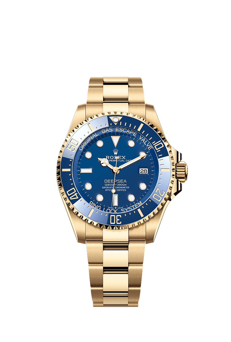 Rolex Rolex Deepsea watch: 18 kt yellow gold - m136668lb-0001