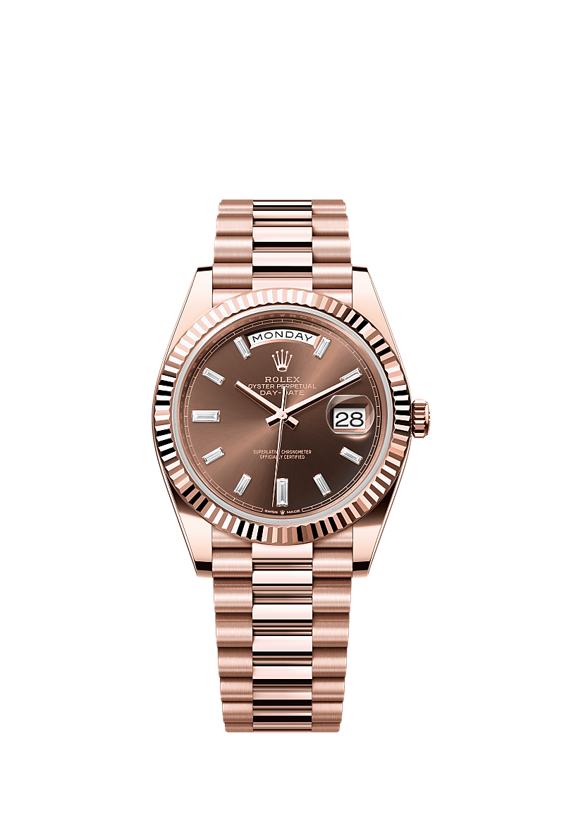 Rolex Day-Date 40 watch: 18 kt Everose gold - m228235-0003