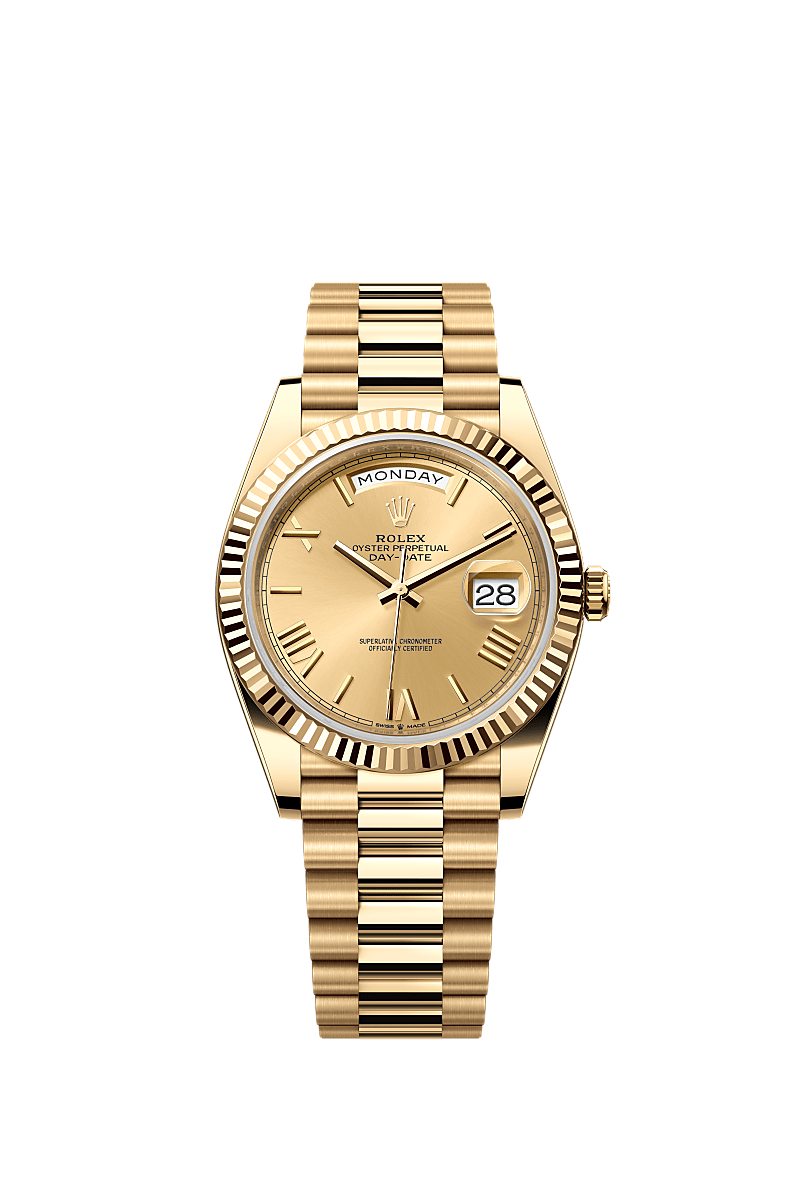 Rolex oyster day date gold outlet