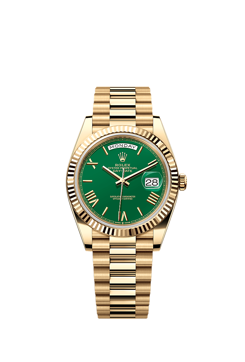 Rolex day date gold 38mm store