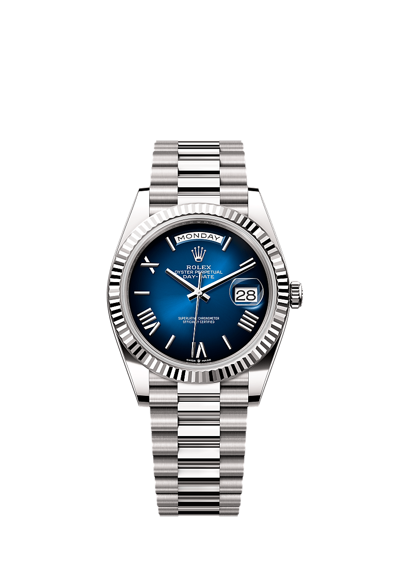 Rolex oyster day date 40 deals