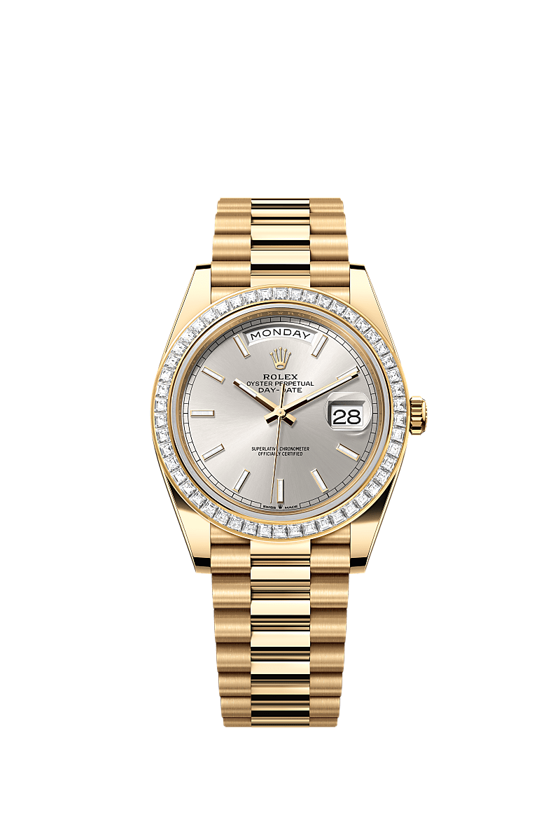 Rolex Day Date 40 saati 18 karat sar alt n m228398tbr 0040
