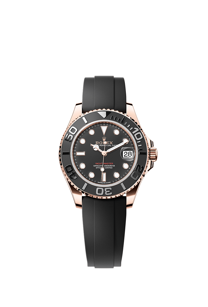 Rolex Yacht-Master 37 watch: 18 ct Everose gold - m268655-0017