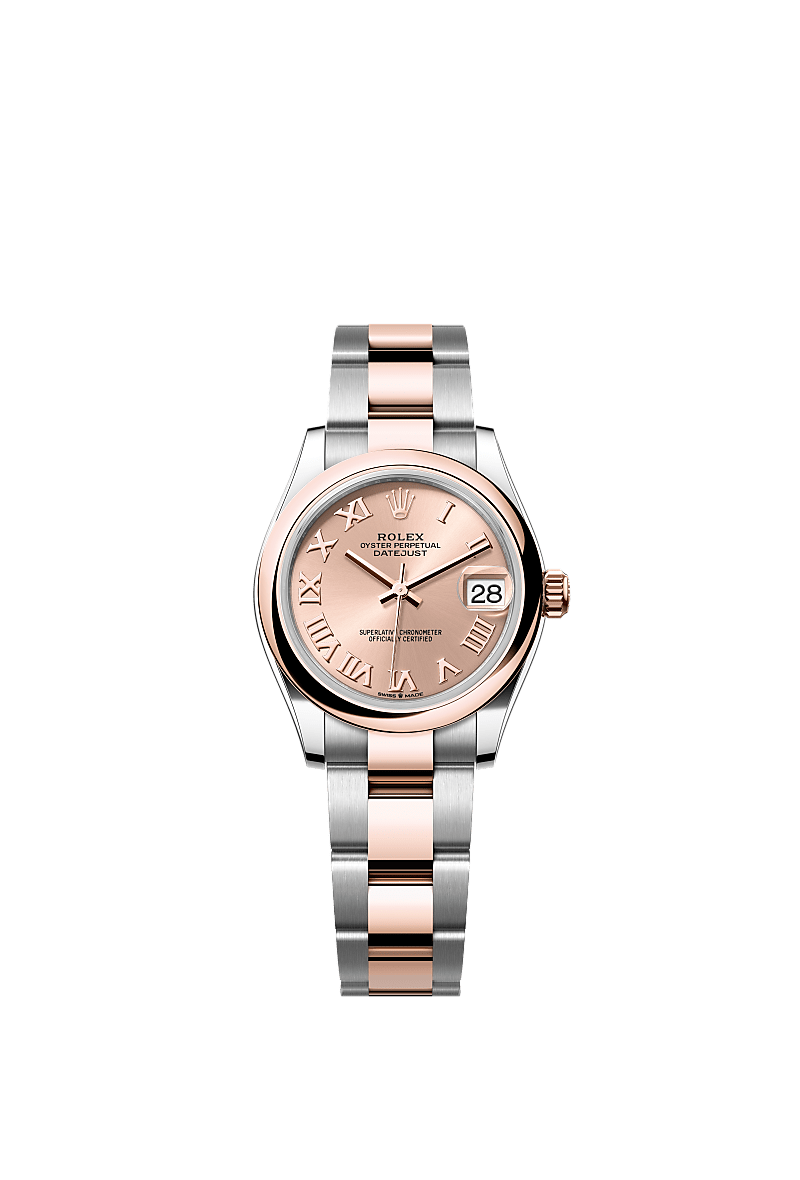 Rolex Datejust 31 watch: Oystersteel and Everose gold - m278241-0005