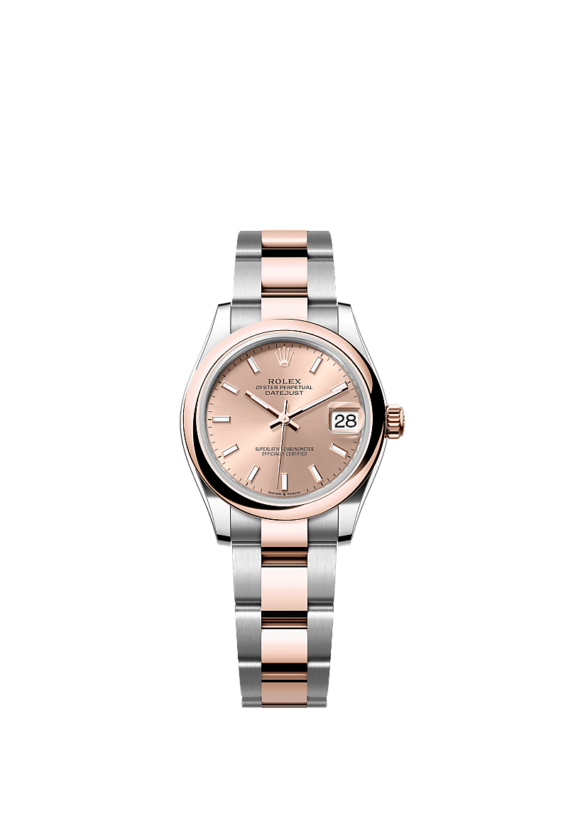 Rolex Datejust 31 watch: Oystersteel and Everose gold - m278241-0009