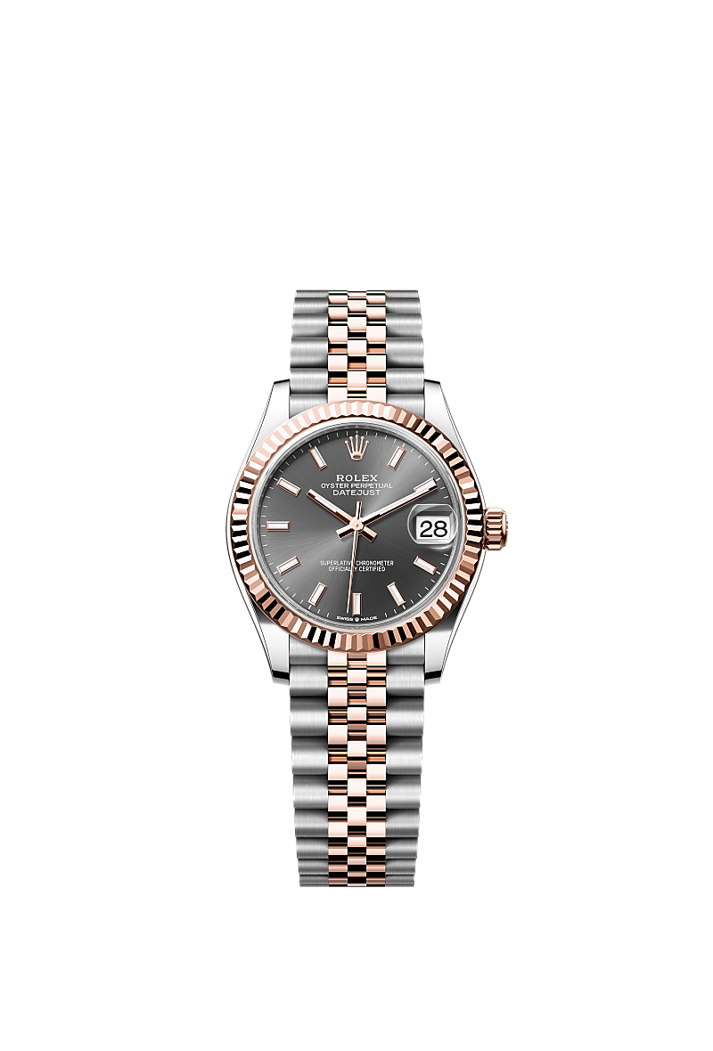 【国内正規品】 Rolex Datejust gold Everose and Oystersteel watch: 31 香水(女性用)