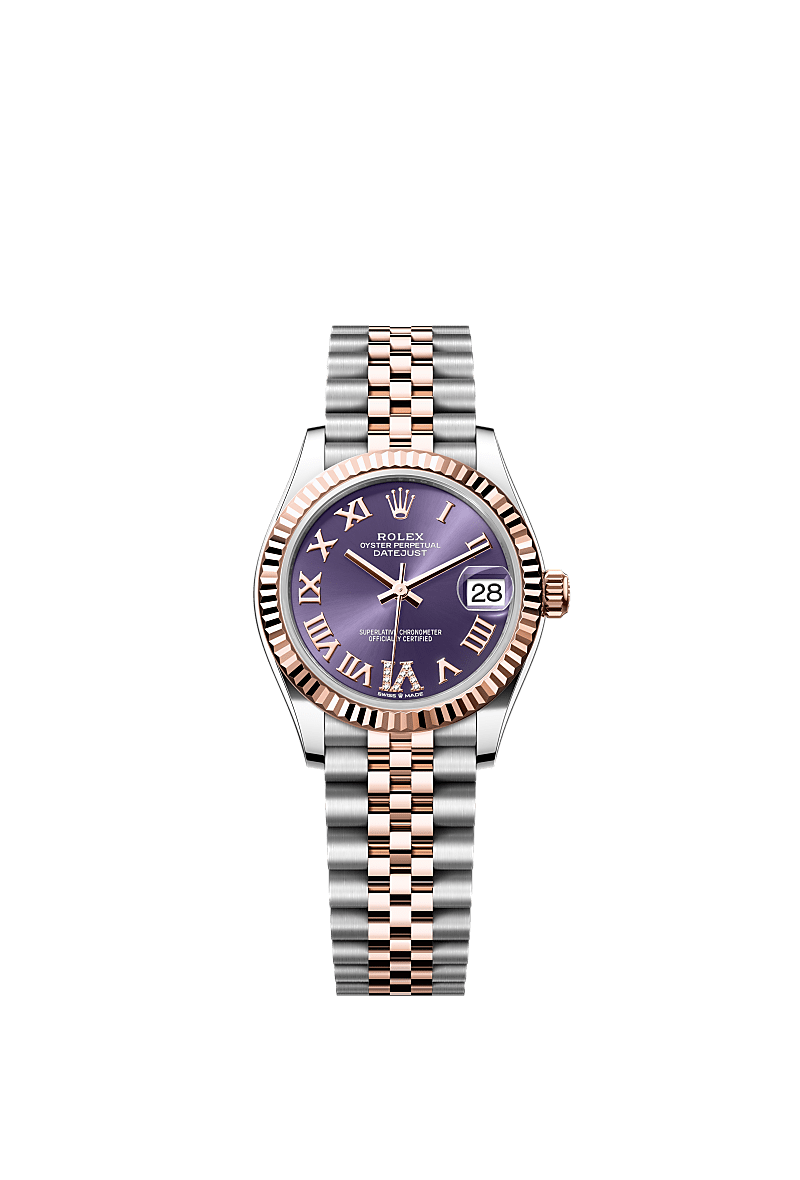 Rolex Datejust 31 watch: Oystersteel and Everose gold - m278271-0020