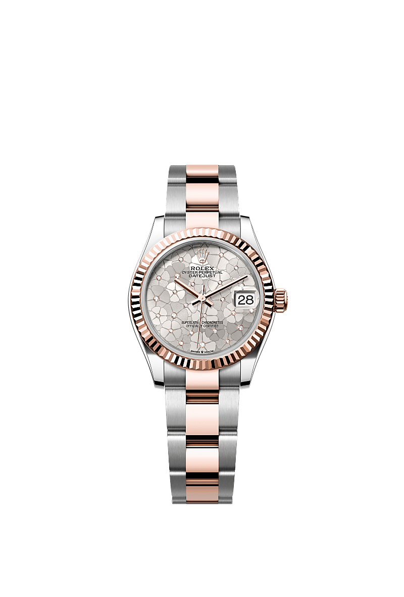 Rolex Datejust 31 watch Oystersteel and Everose gold m278271 0031