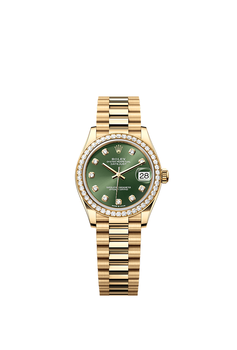 Rolex Datejust 31腕錶：18K黃金- m278288rbr-0007