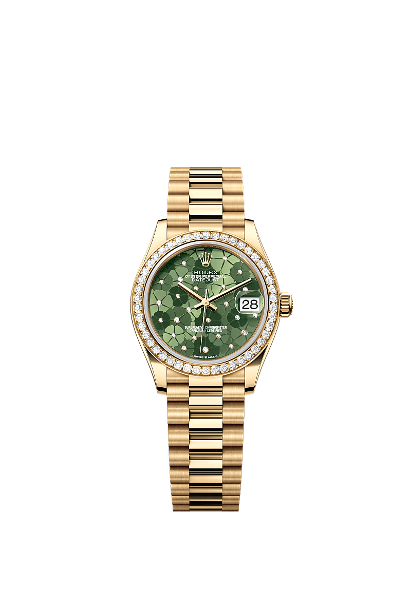 Rolex Datejust 31 watch: 18 kt yellow gold - m278288rbr-0038