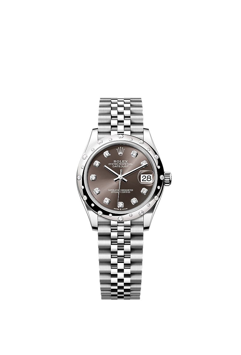 Rolex Datejust 31 watch: Oystersteel and white gold - m278344rbr-0008