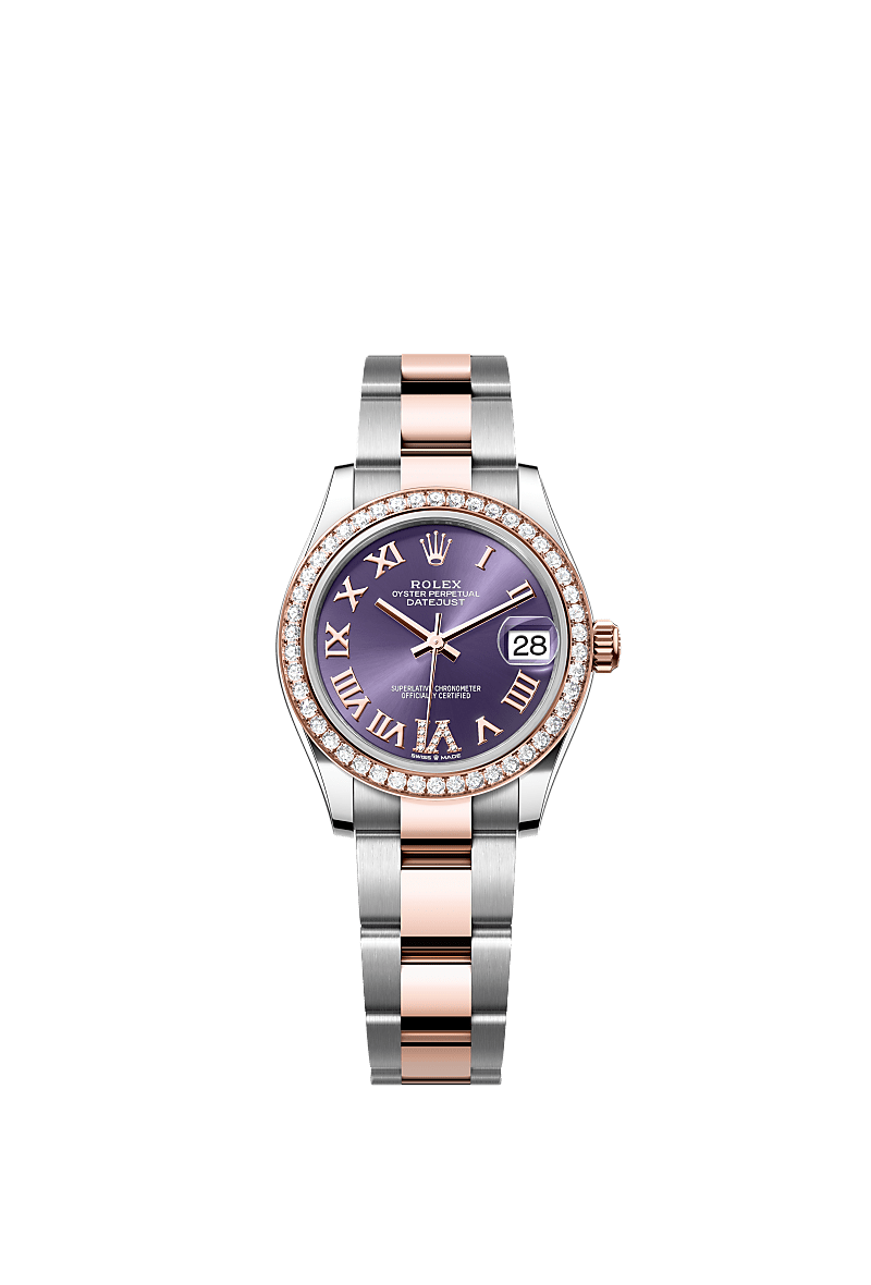 Rolex Datejust 31 watch Oystersteel and Everose gold m278381rbr 0019