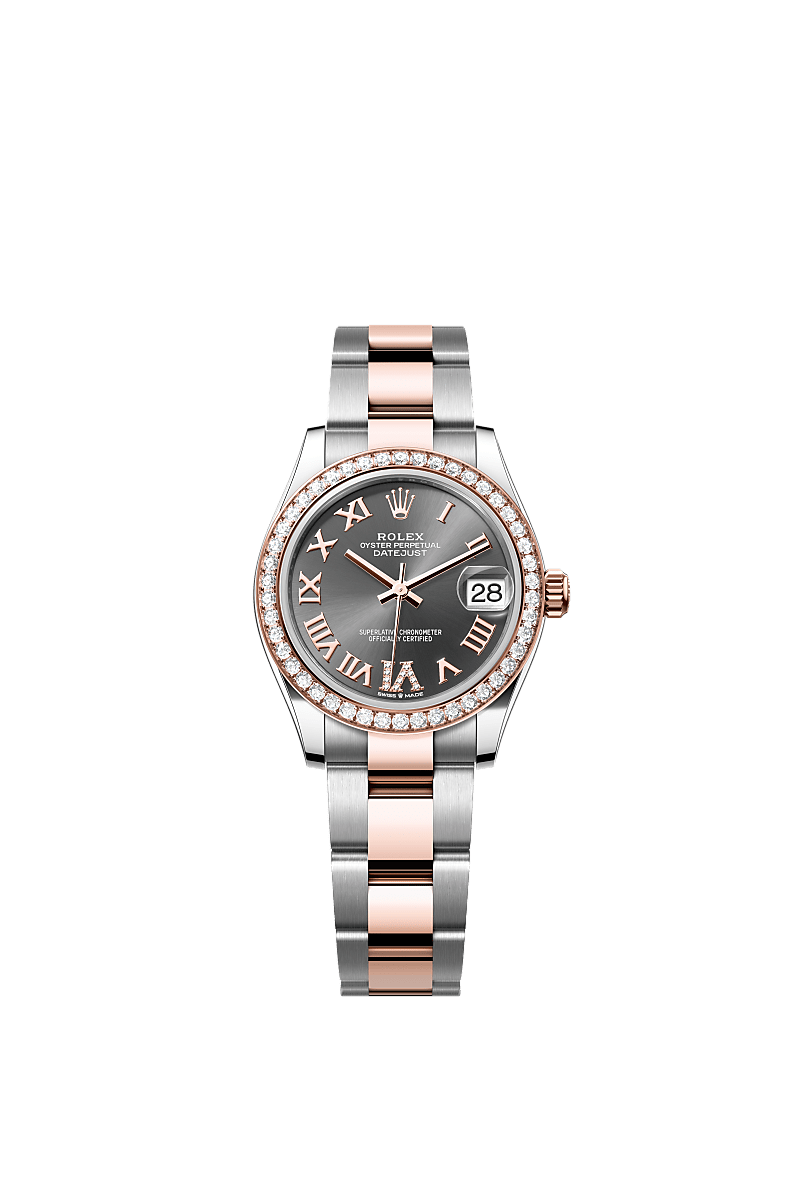 Rolex Datejust 31 watch: Oystersteel and Everose gold - m278381rbr 