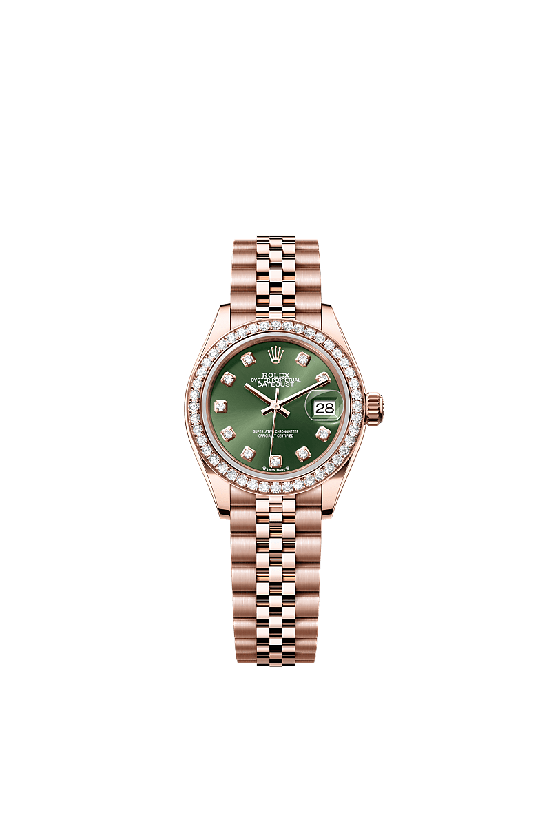 Rolex Lady Datejust watch 18 kt Everose gold m279135rbr 0015