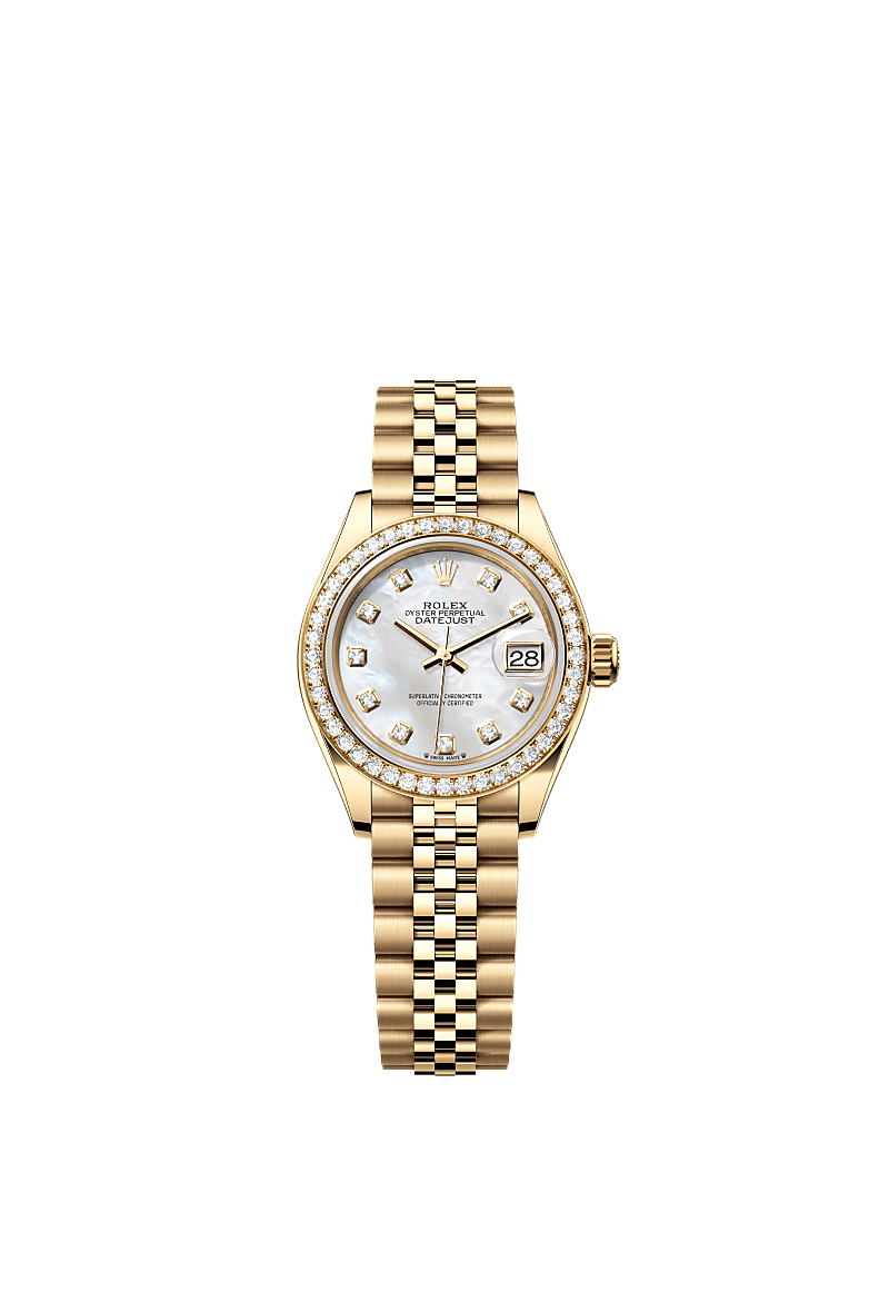 Rolex Lady Datejust watch 18 ct yellow gold m279138rbr 0016