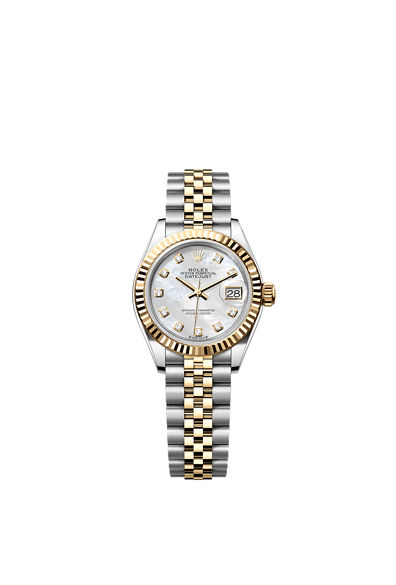 Rolex Lady Datejust watch Oystersteel and yellow gold m279173 0013