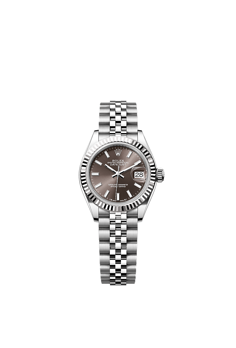 Rolex Lady-Datejust watch: Oystersteel and white gold