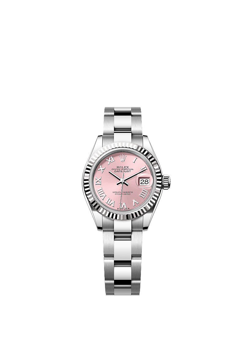 Rolex Lady-Datejust watch: Oystersteel and white gold - m279174-0018