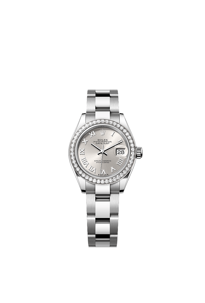 Rolex Lady Datejust watch Oystersteel and white gold m279384rbr 0010