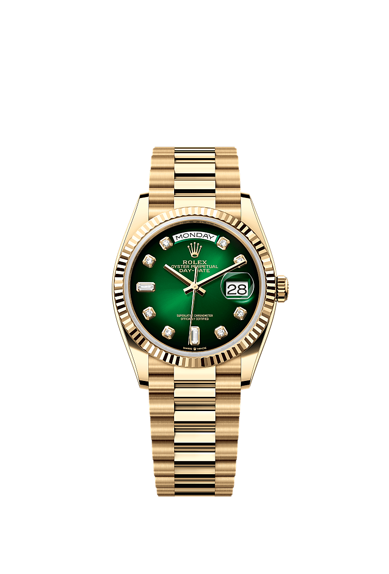 Rolex Day-Date 36 watch: 18 kt yellow gold - m128238-0069