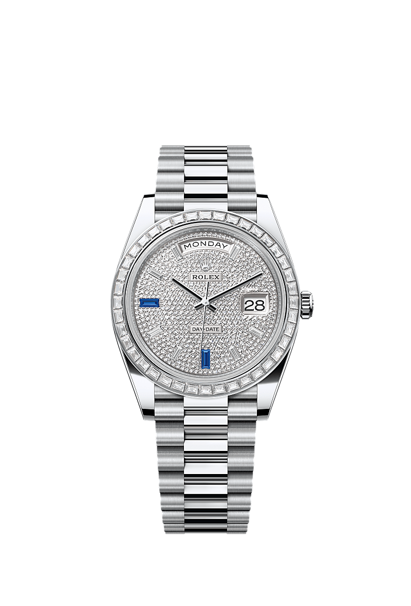 見返り検校他 NOOB工場 ロレックス デイデイト40mm 228396 ダイヤモンドベゼル