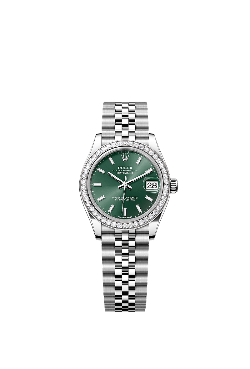 Rolex Datejust 31 watch: Oystersteel and white gold