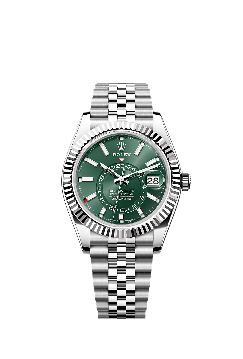 Rolex Sky-Dweller watch: Oystersteel and white gold - m336934-0002