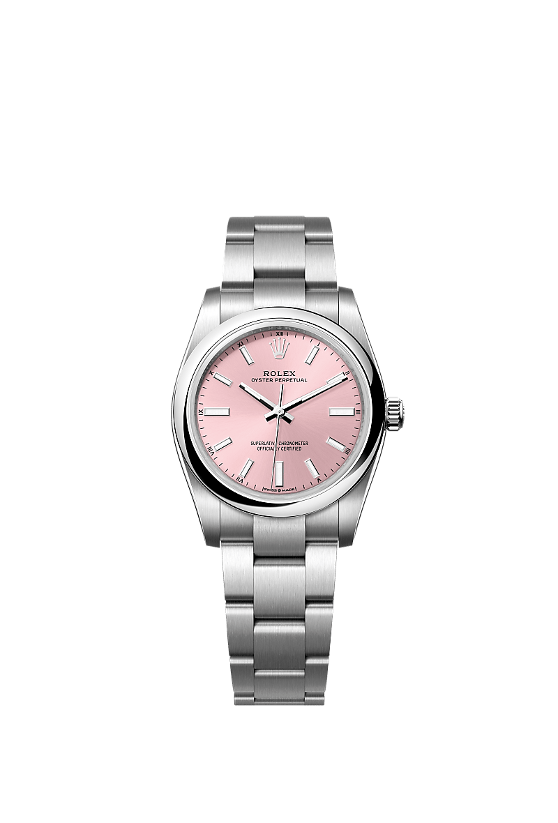 Rolex Oyster Perpetual 34 Uhr: Edelstahl Oystersteel – m124200-0004