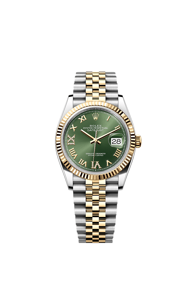 Rolex Datejust 36 watch: Oystersteel and yellow gold - m126233-0025