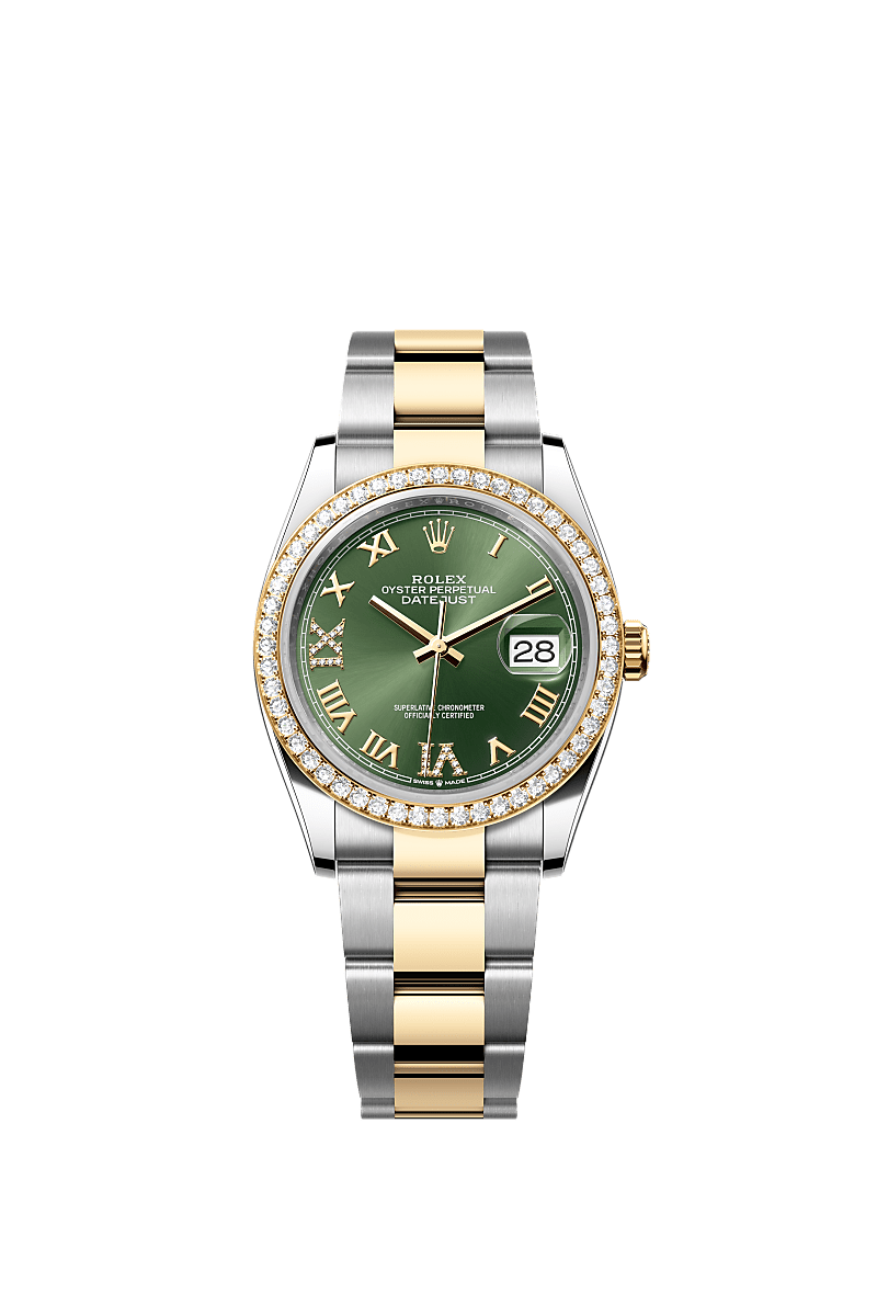 Rolex Datejust 36 Uhr: Edelstahl Oystersteel und Gelbgold 