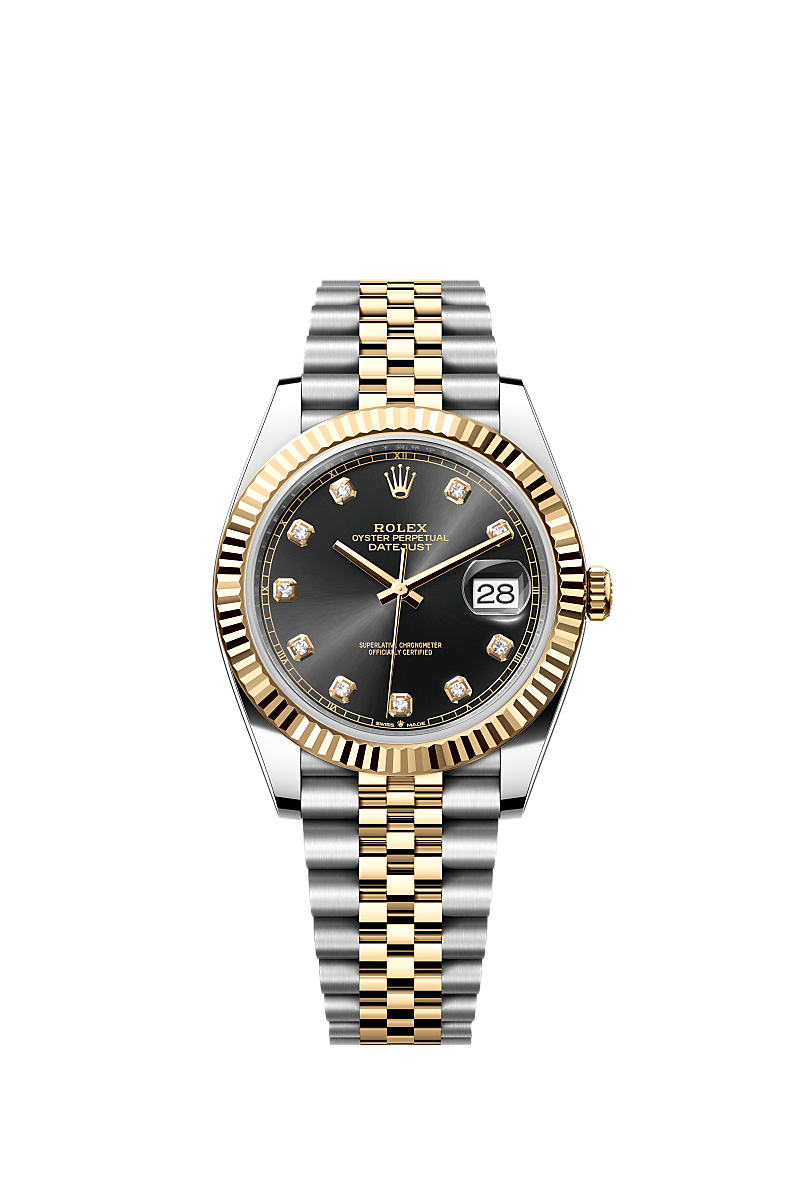 Rolex Datejust 41 Uhr: Edelstahl Oystersteel und Gelbgold 