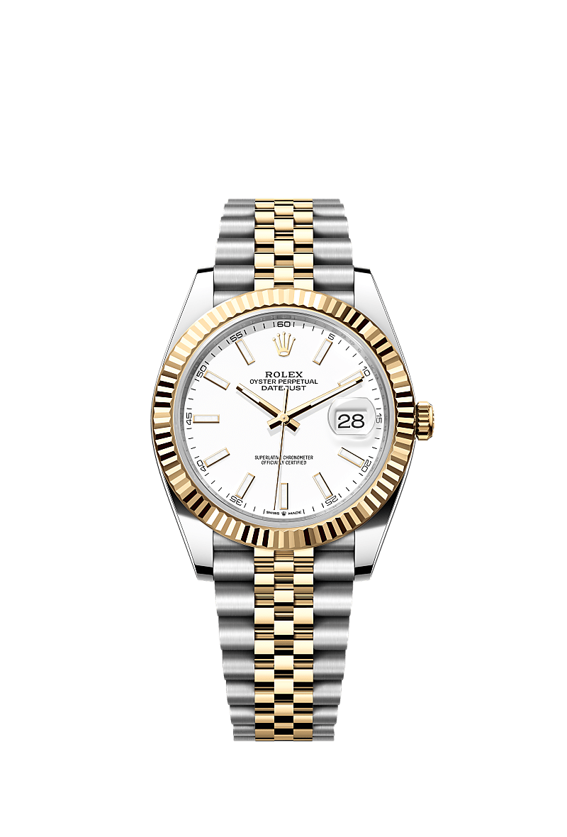 Rolex Datejust 41 watch: Oystersteel and yellow gold - m126333-0016