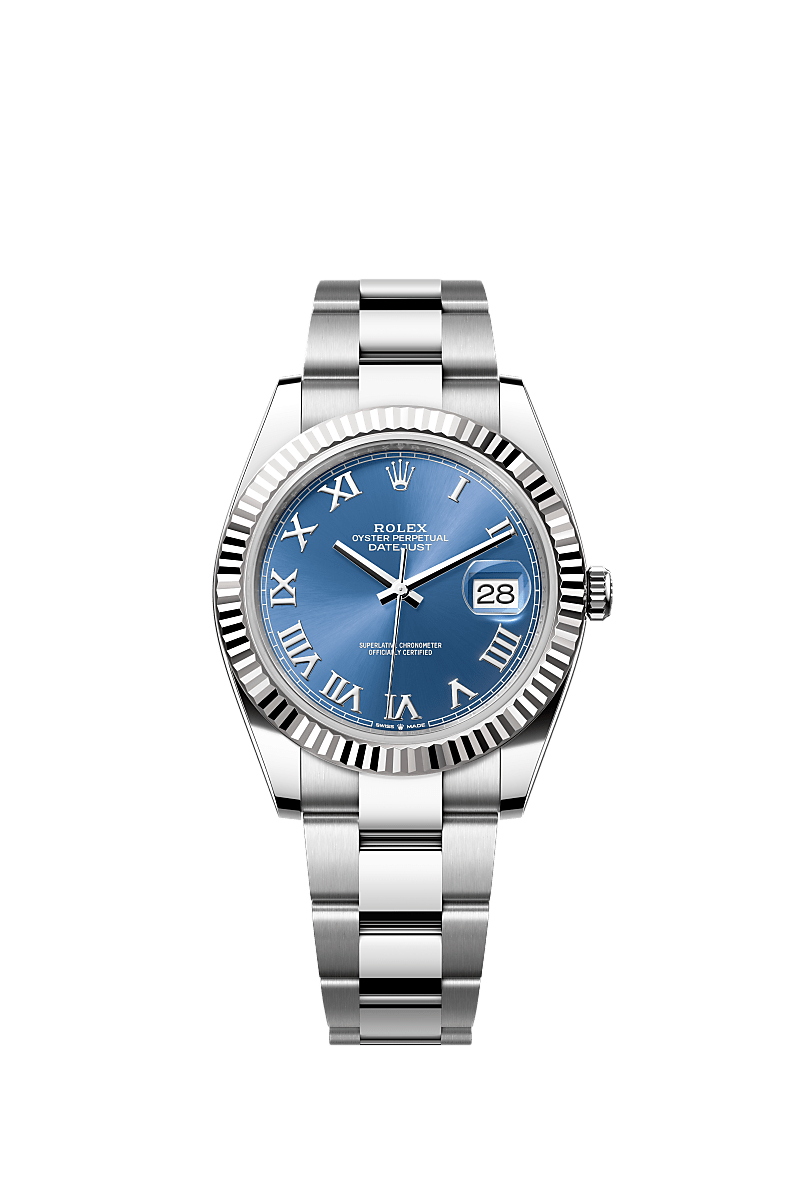 Rolex Datejust 41 Uhr: Edelstahl Oystersteel und Weißgold 